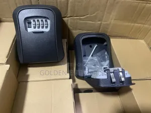 Black Aluminium Keylock Box, for Airbnb, House, Guesthouse