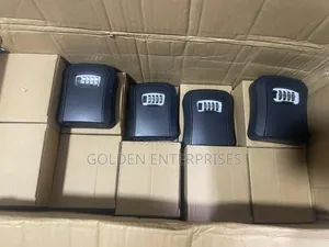 All Black Airbnb Keylock/Storage Boxes