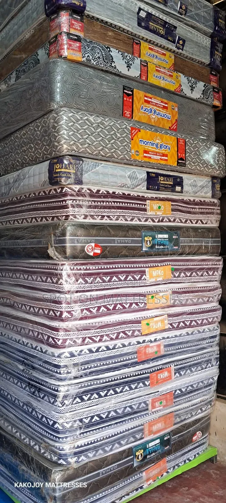 Moko HD Mattresses - 5by6 8inch Thick.