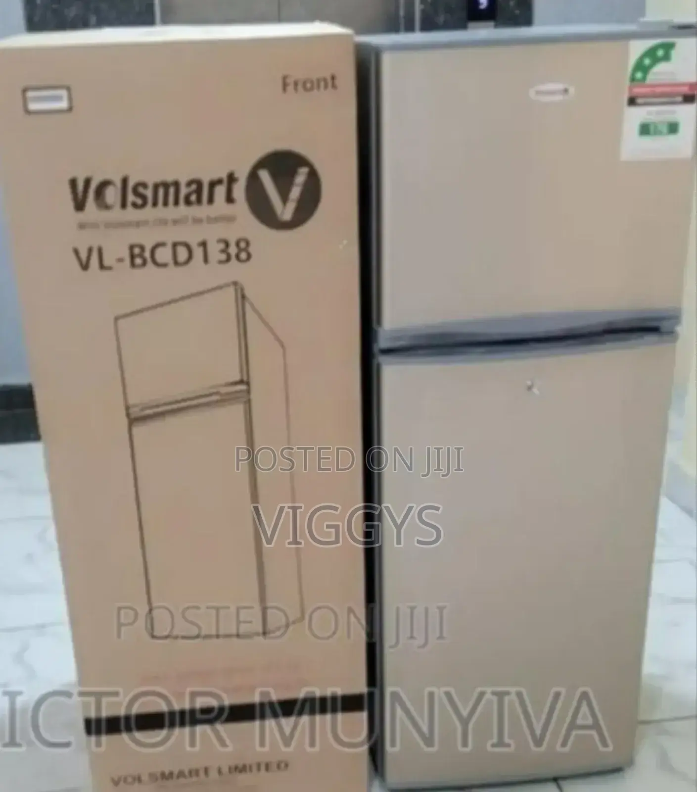 Best Quality 138 Litres Volsmart Double Door Refrigerator