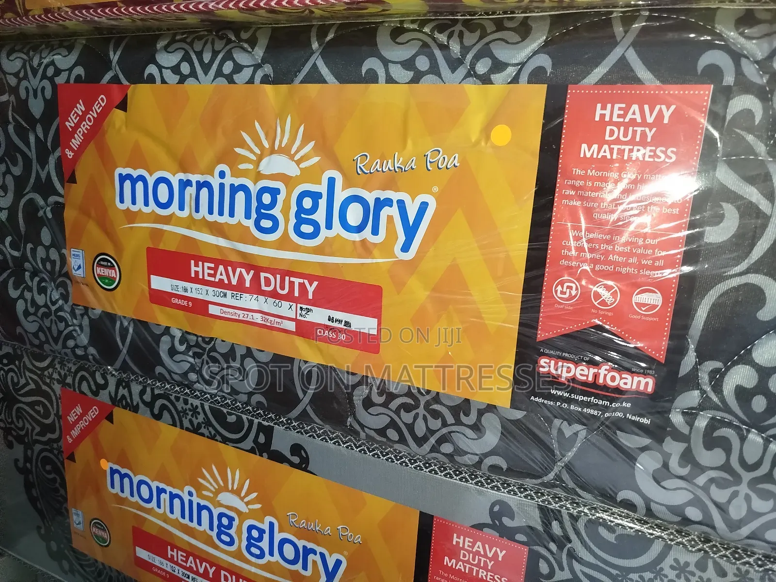 Rauka Poa! 5by6 12inch Thick HDQ Quilted Mattresses