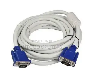 VGA Cable 3m, White in Colour