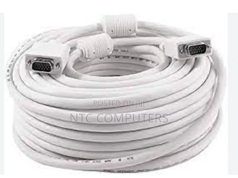 VGA Cable 50m , White in Colour