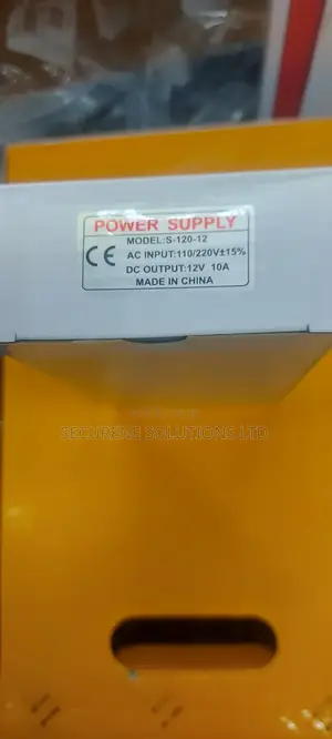 12v 10 Amp Single Output Switching CCTV Power Supply Open