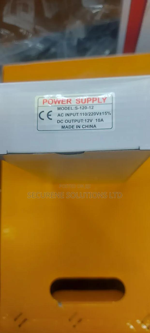 12v 10 Amp Single Output Switching CCTV Power Supply Open - thumbnail 2