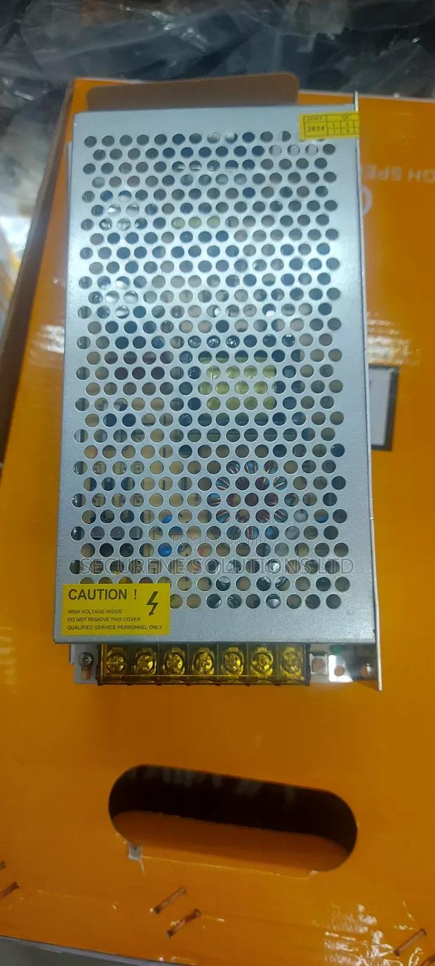 12v 10 Amp Single Output Switching CCTV Power Supply Open - main view