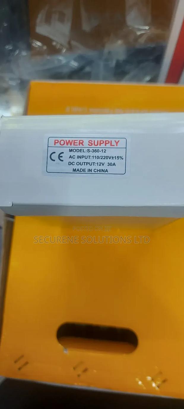 CCTV Power Supply 12V 30 Amp Open - main view