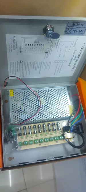 12V 10A CCTV Closed Power Supply.