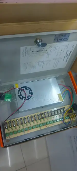 12V 20A CCTV Closed Power Supply.
