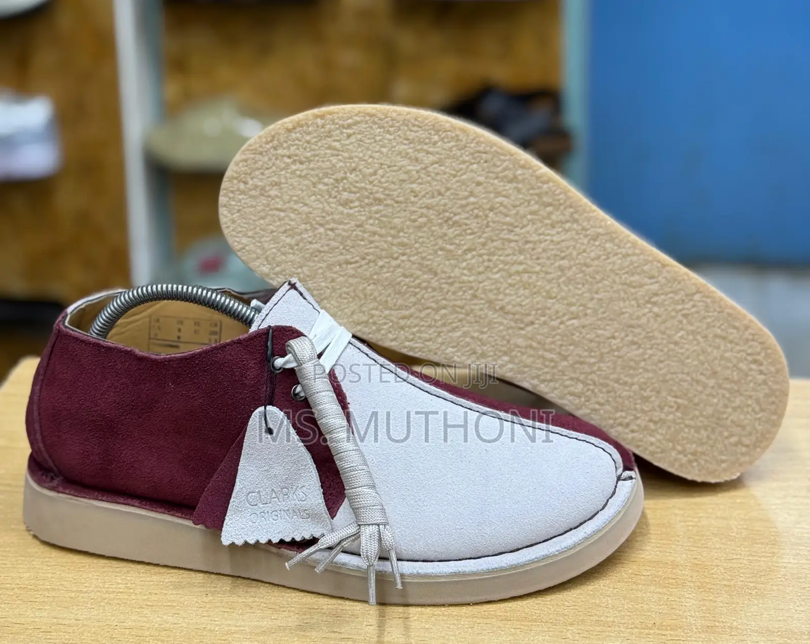Clarks Suede / Bank Robber Size 40-45