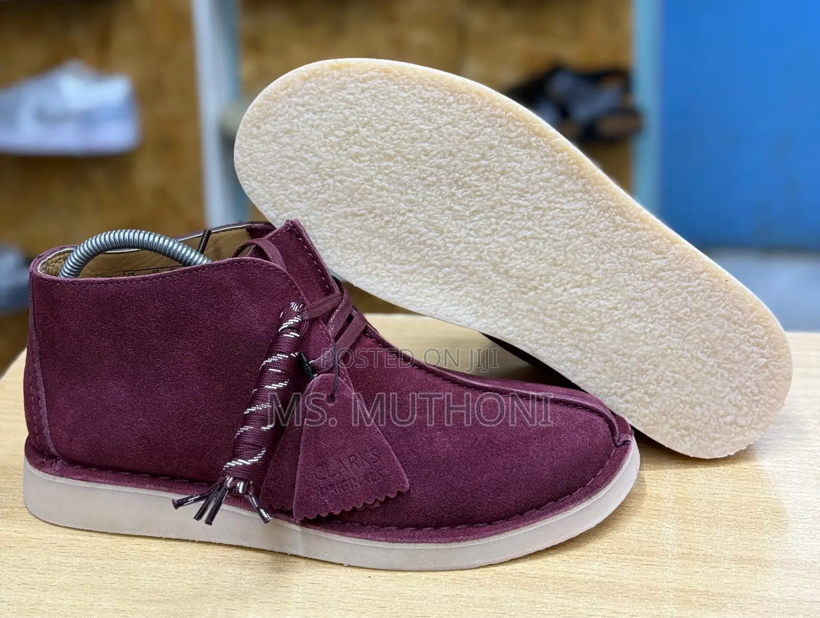 Clarks Suede / Bank Robber Size 40-45