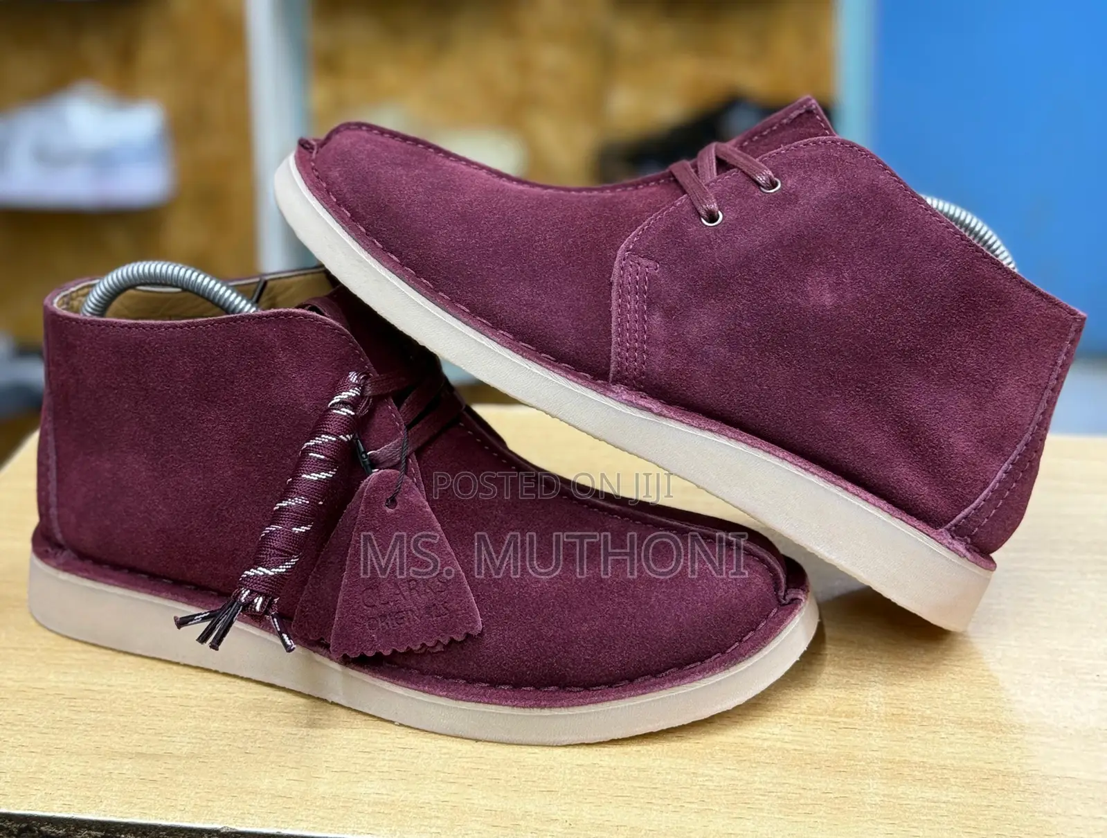 Clarks Suede / Bank Robber Size 40-45