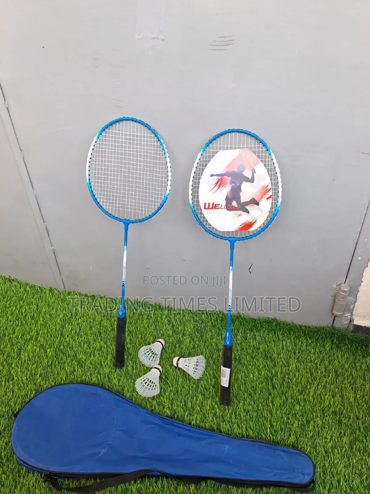 Badminton Racket Blue