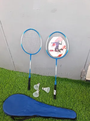 Badminton Racket Blue