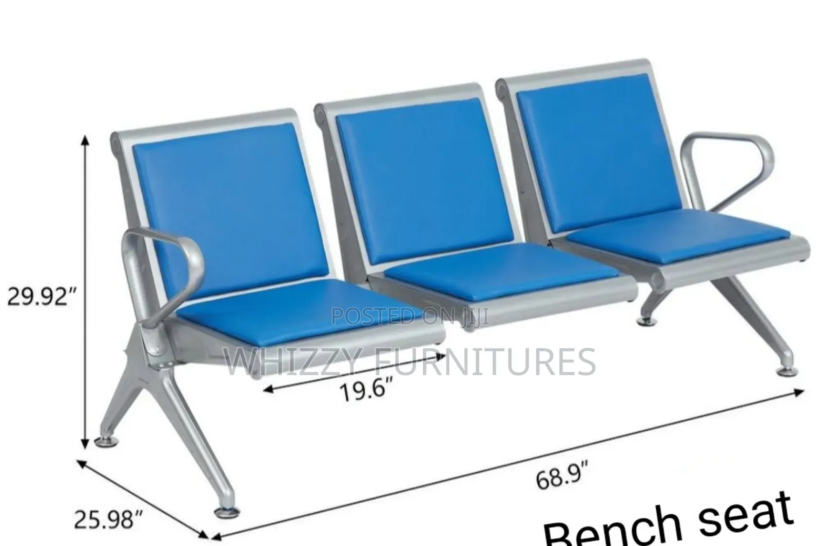 Bench Waiting Chair (Padded)