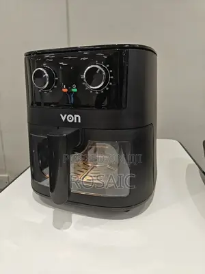 *Von Air Fryer 6.5litres Manual VAF065MCK