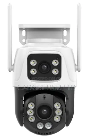 4MP Wifi Dual Lens Camera Supports Two-Way Voice Intercom