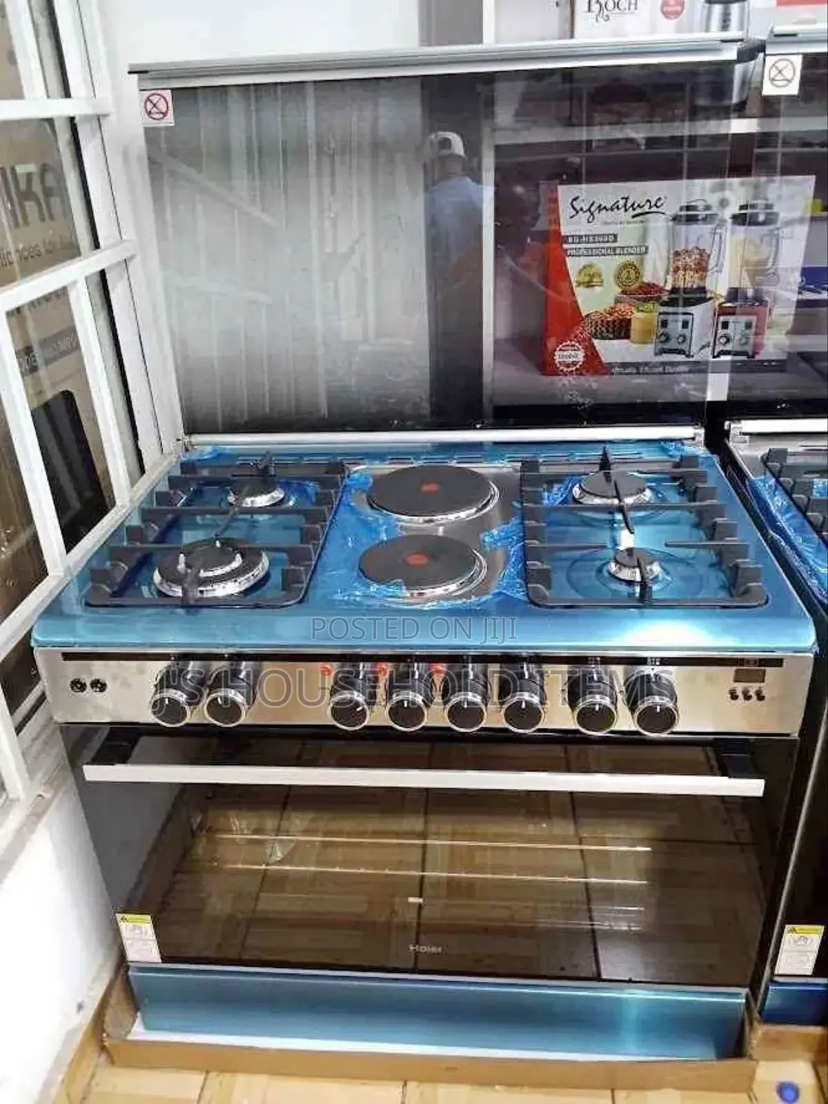 Haier Cooker 4G + 2E 60*90 HCR6042DES