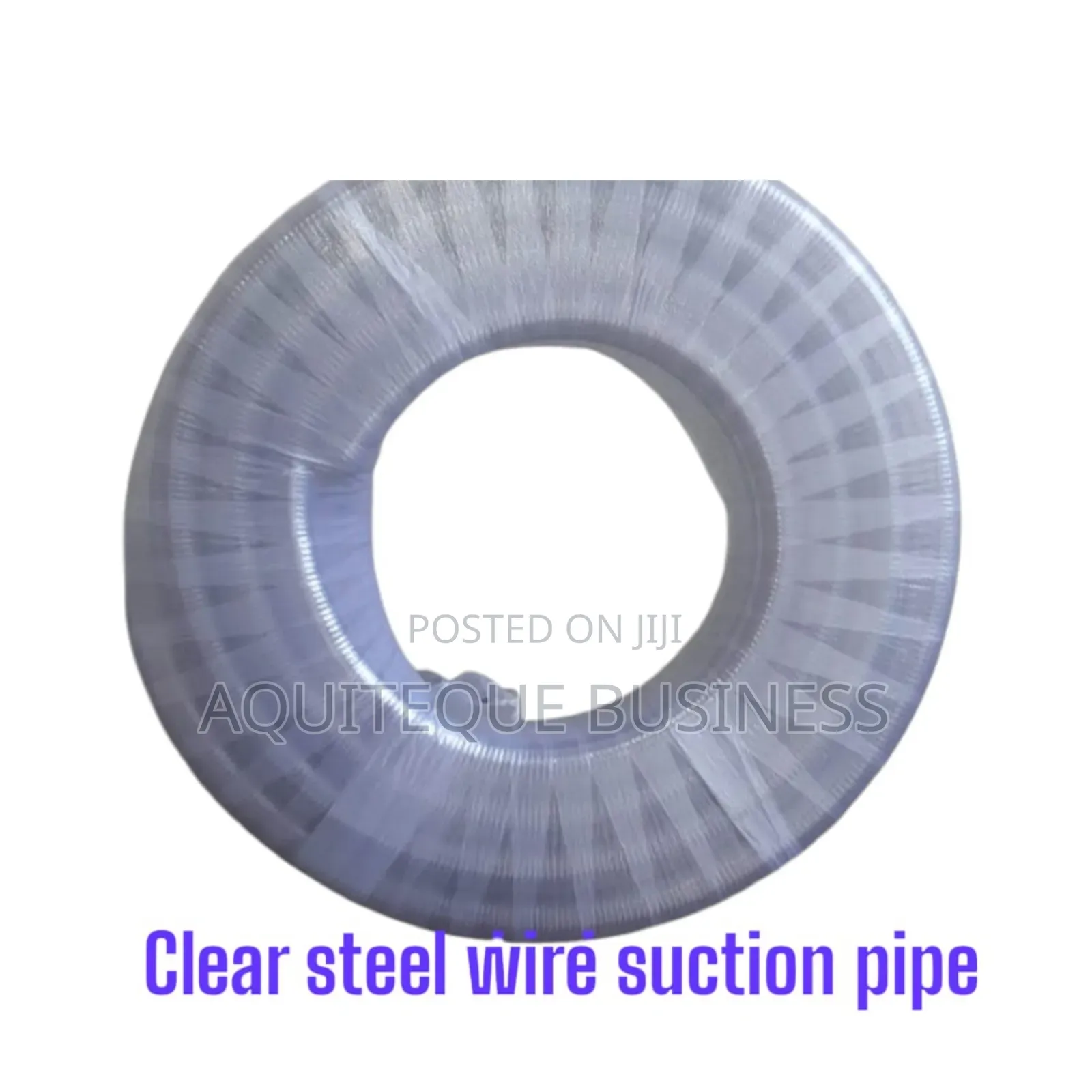 Clear Steel Wire Suction Pipe