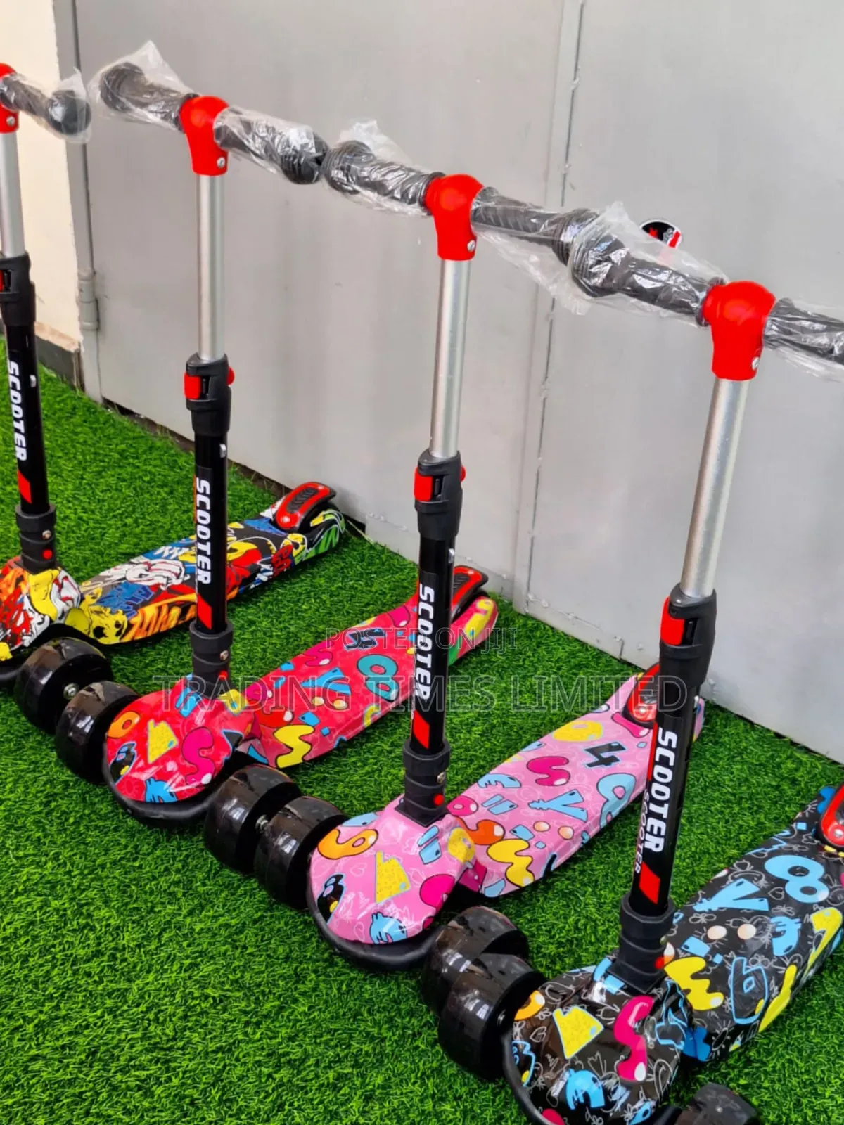 Kids Adjustable Scooter With Music