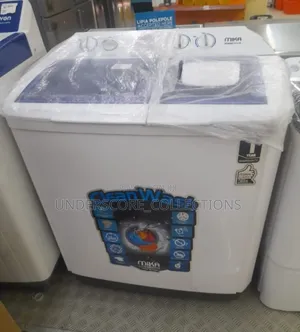 Mika MWM12110 - Twin Tub Washing Machine, 10kg - White