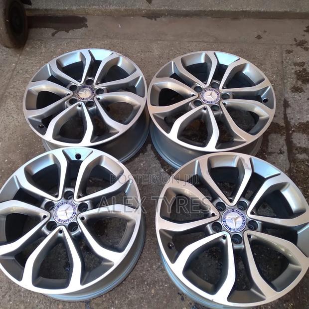 .Size 17 Inches Mercedes Benz Original Brand New Rims Set