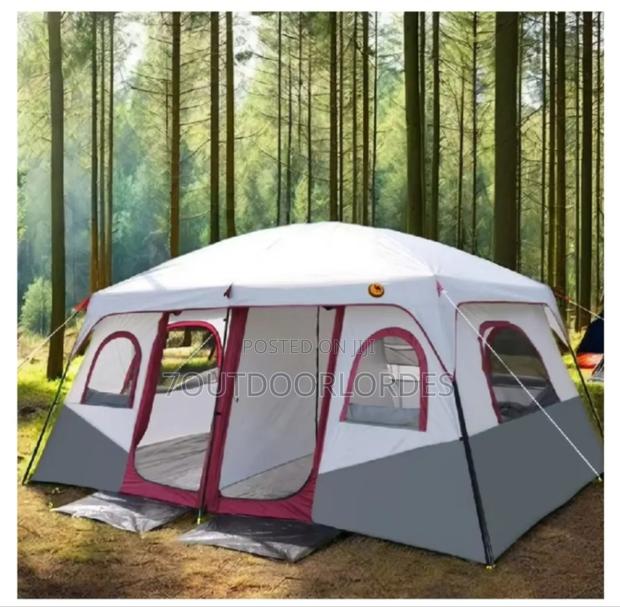 12 Man Waterproof Camping Tent - main view