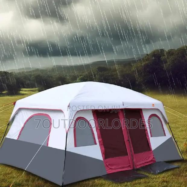 12 Man Waterproof Camping Tent - thumbnail 3