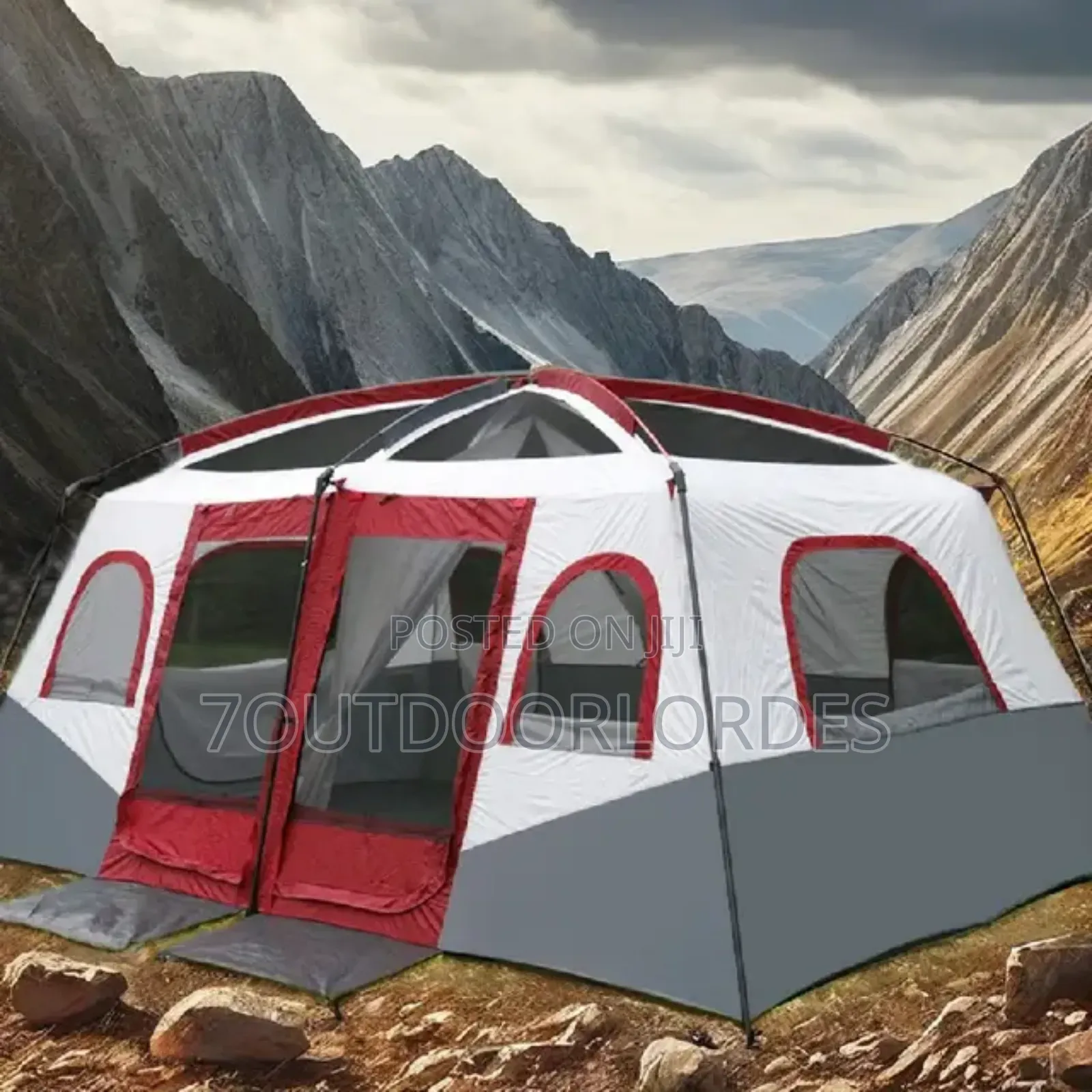 12 Man Waterproof Camping Tent
