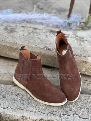 Kenneth Cole Leather Suede Chelsea Boots for Men - thumbnail 2