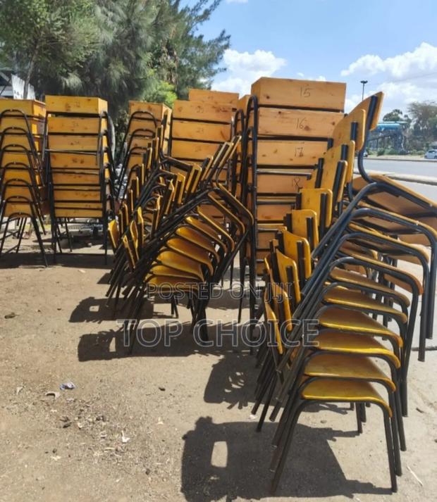 Study Table With Chairs (School Locker) - main view