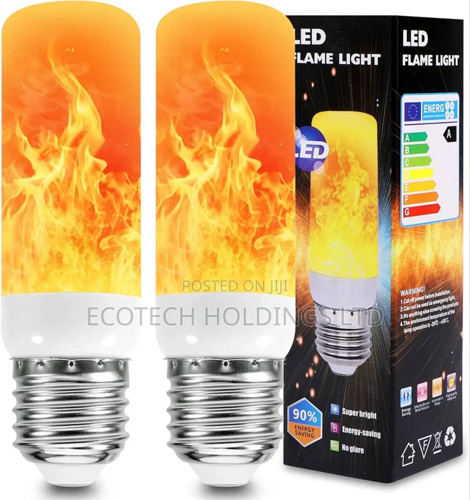 Unique Flame Led Bulb Tf4wq