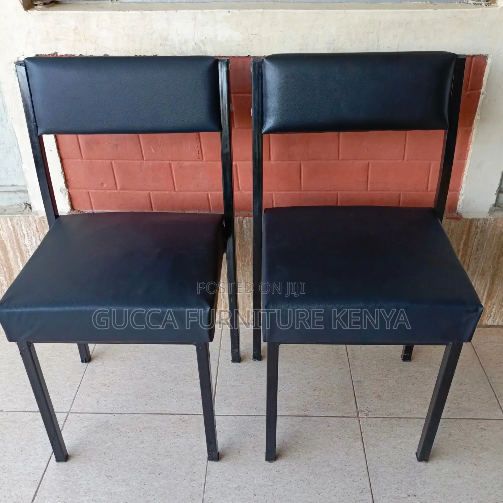 Office Chairs:Black Stackable Catalina Visitors Office Chair