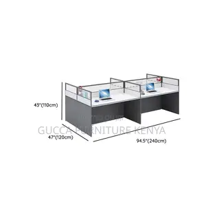 Workstation:4-Seater Modern Open View Office Workstation