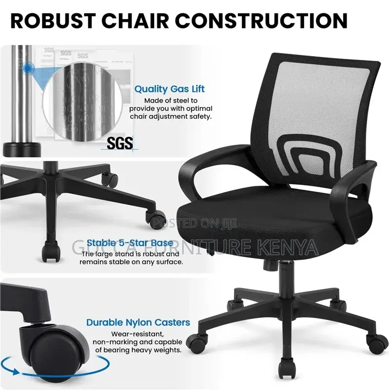 Office Chair:Ergonomic Mesh Commercial Use Office Task Chair