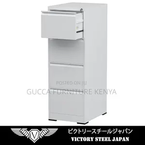 Cabinets: Metallic Portable Storage Cabinet With 4 Drawer