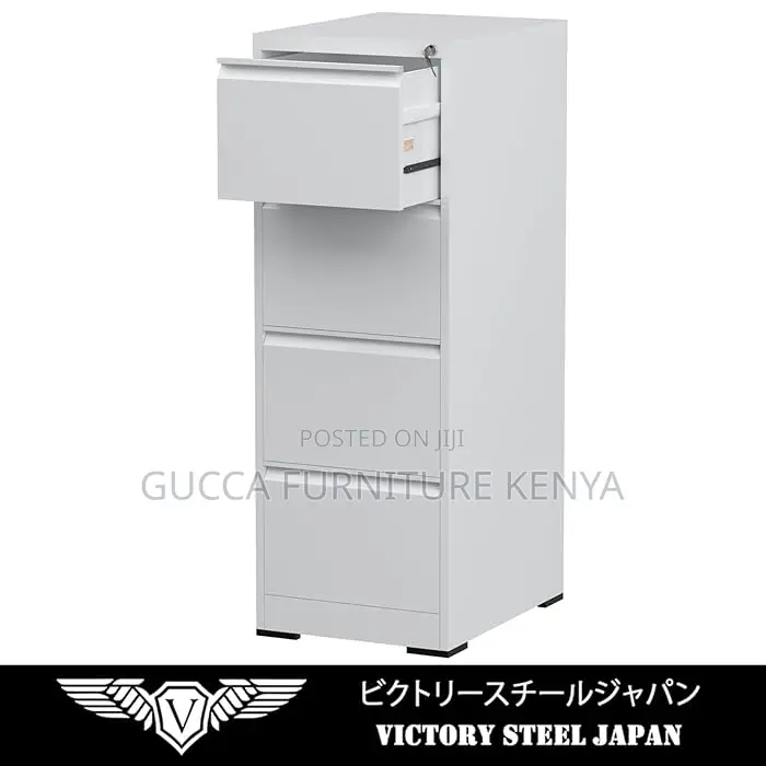 Cabinets: Metallic Portable Storage Cabinet With 4 Drawer