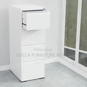 Cabinets: Metallic Portable Storage Cabinet With 4 Drawer