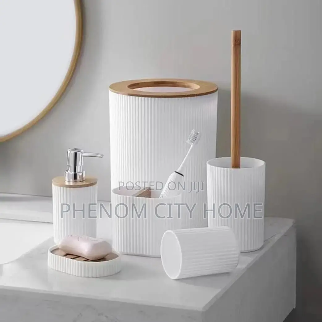 6 in 1 Bathroom Set