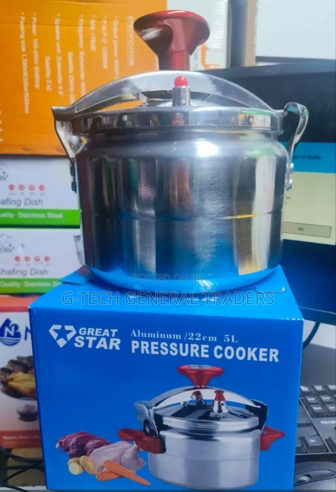 Greatstar 2 Handle Non Explosive Pressure Cooker-5l