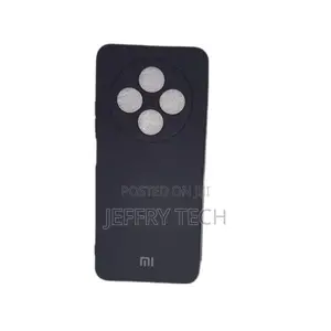 XIAOMI Redmi 14C Classy Black Silicone Phone Case/ Cover