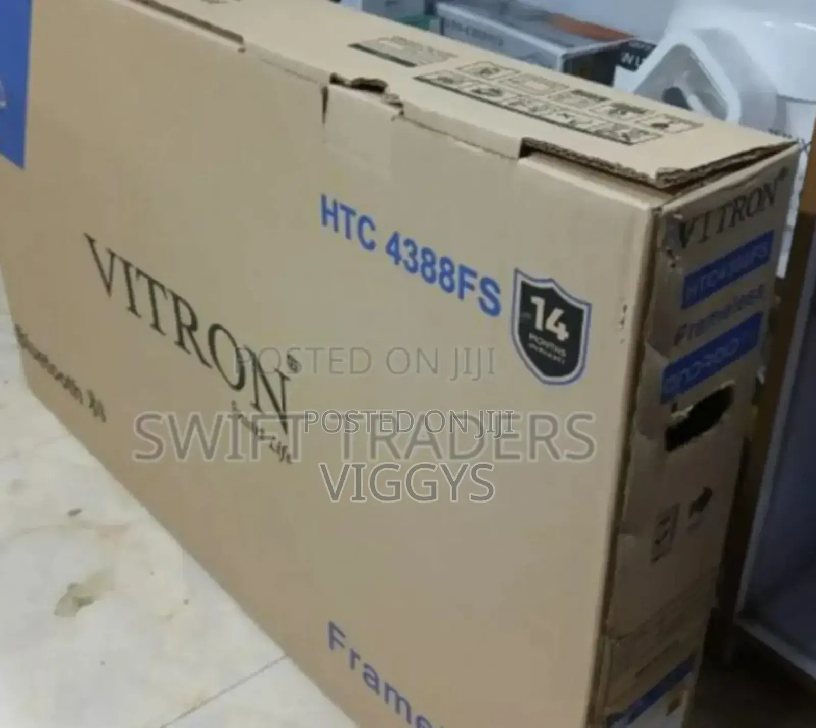 Vitron 43 Inches Smart Frame Less Tv
