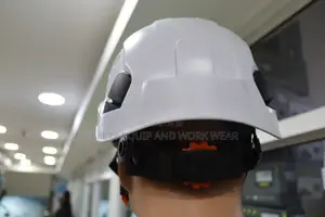 Work At Height Helmet With A Spider Web Structure