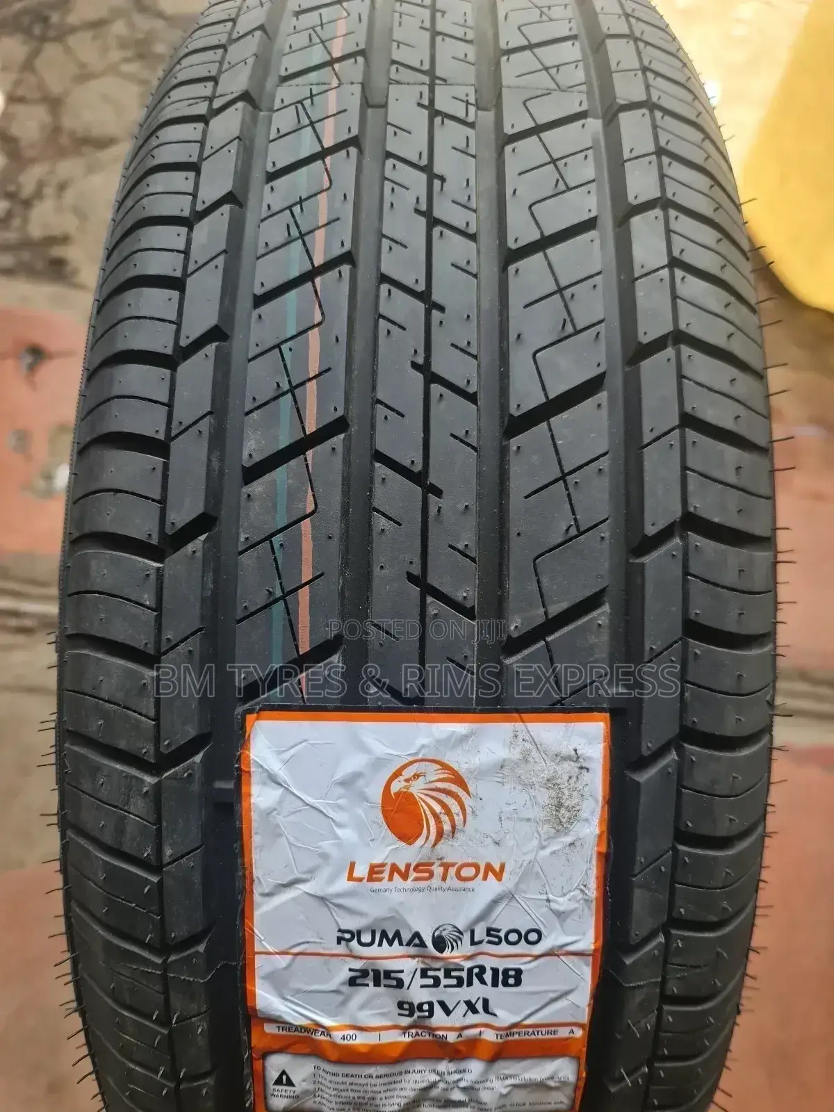 215 /55 R18 LENSTONE TYRES (New Technology).