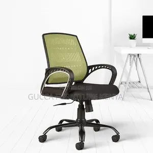 Office Chairs: Medium Back Mesh Office Study Chair