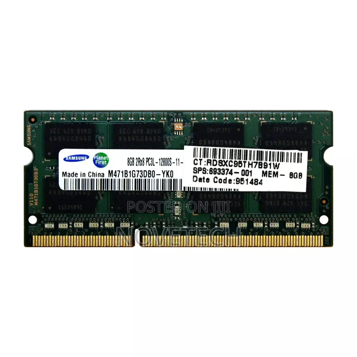 8gb Pc3-12800 Ddr3-1600 Sodimm Laptop Memory RAM