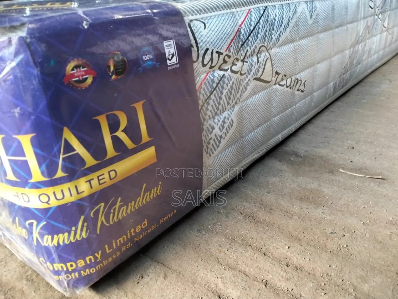 Johari 5 * 6 * 8 Johari Fiber Quilted High Density Mattresses
