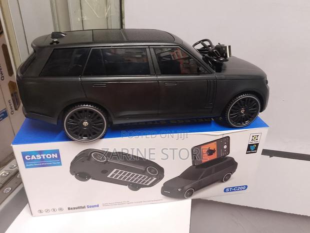 Portable Speaker With Torch, Solar/Type C Charging Cable - main view