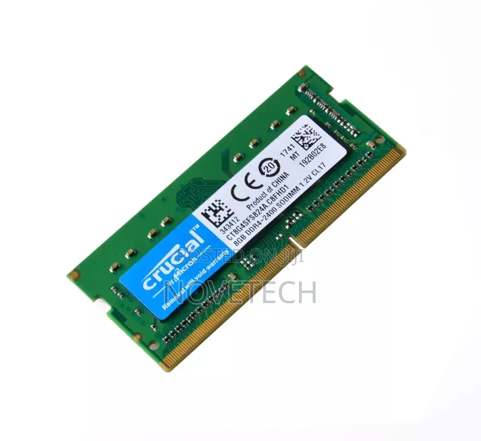 8gb RAM Ddr4 Pc4-19200 Pc4-2400t 2400 MHZ Laptop Memory.