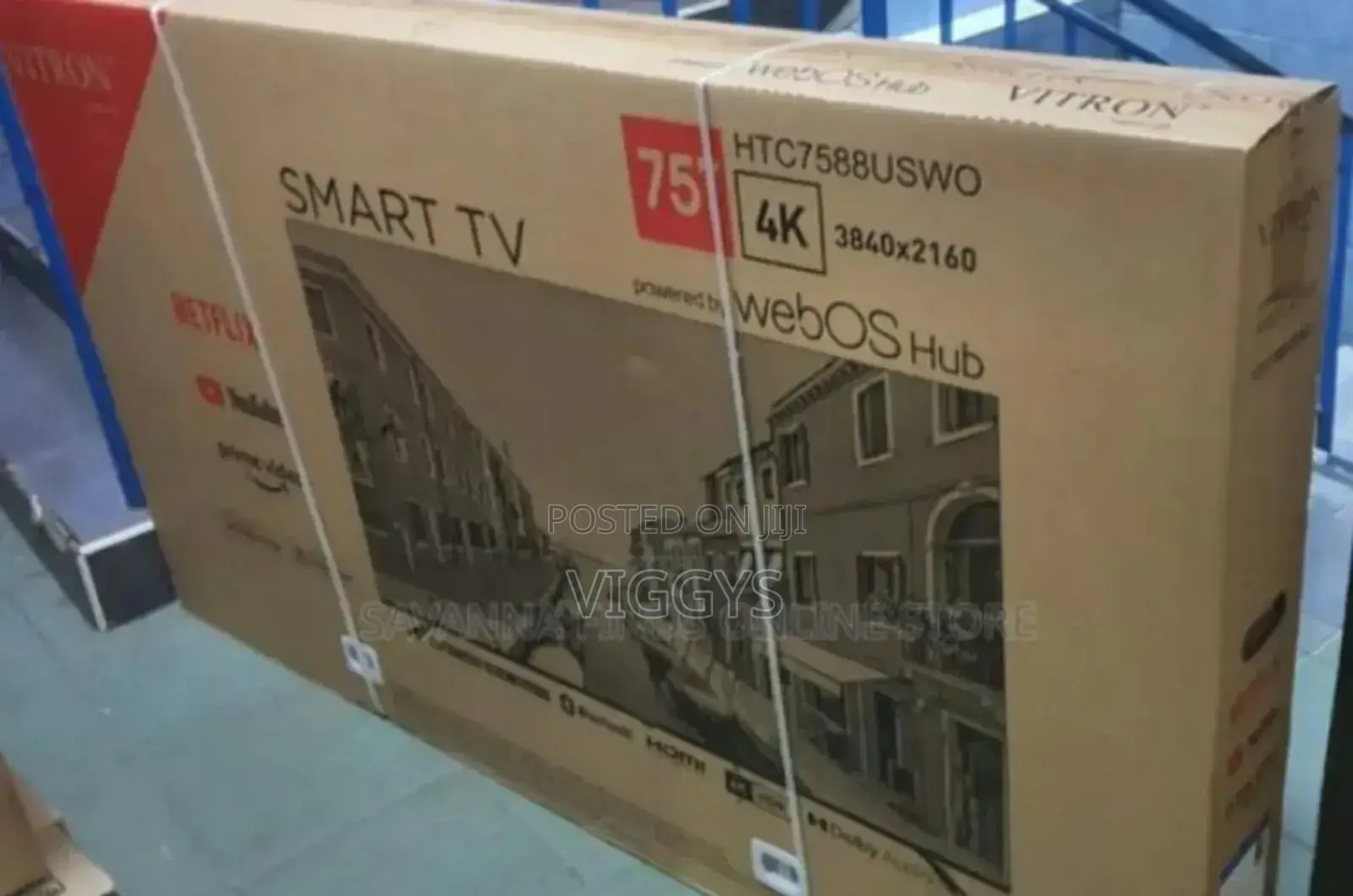Original 75 Inch Vitron Smart Tv